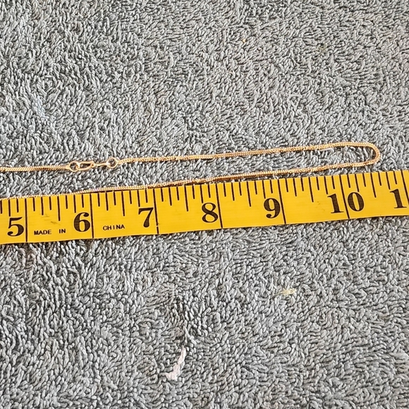 Beautiful Necklace 10K - 22" - Picture 7 of 7